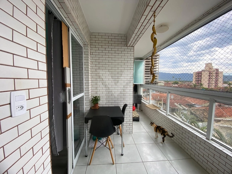 1 Dorm a 50m da Praia • Sacada c/ Churrasqueira • Piscina: 6ª foto da galeria de imagens do imóvel