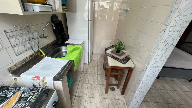 kitnet frente mar: 7ª foto da galeria de imagens do imóvel