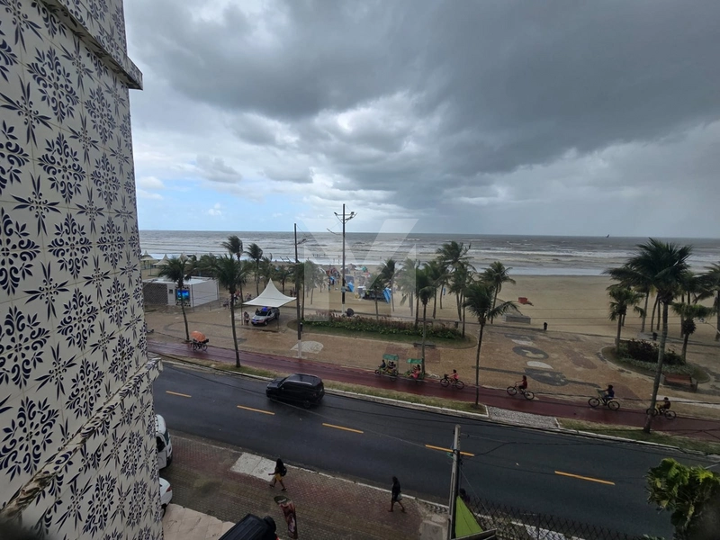 Apto 1 dormitório com vista mar: 2ª foto da galeria de imagens do imóvel