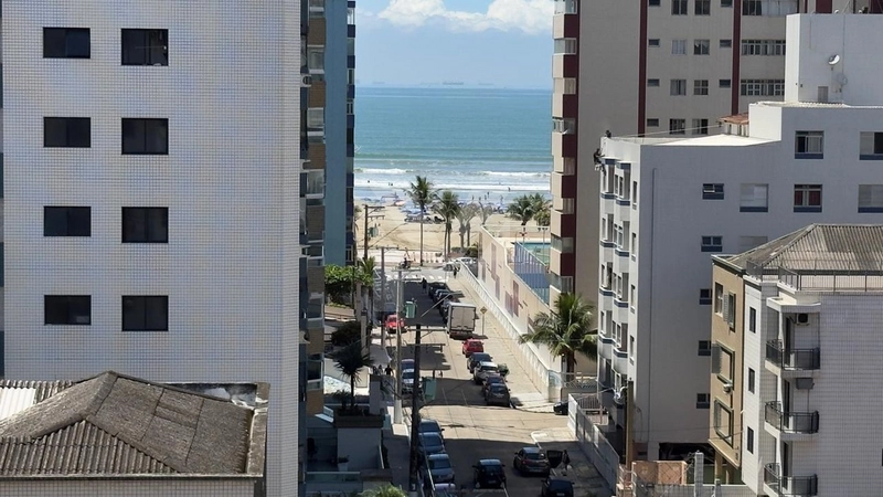 2 Dormitórios Vista Mar na Guilhermina