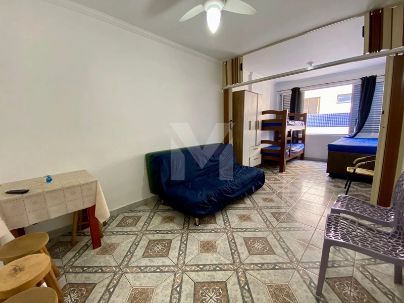 Kitnet – Vila Guilhermina – Prédio Frente Mar: 2ª foto da galeria de imagens do imóvel