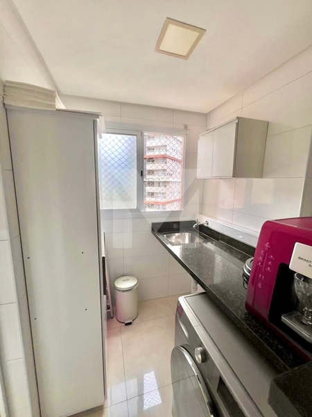 Apartamento Mobiliado pra moradia na Guilhermina, Praia Grande-SP: 12ª foto da galeria de imagens do imóvel