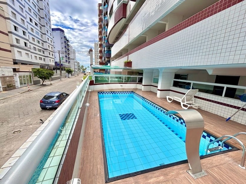 Apartamento 1 Dorm. com vista livre(Mar) na Ocian- Praia Grande SP: 20ª foto da galeria de imagens do imóvel