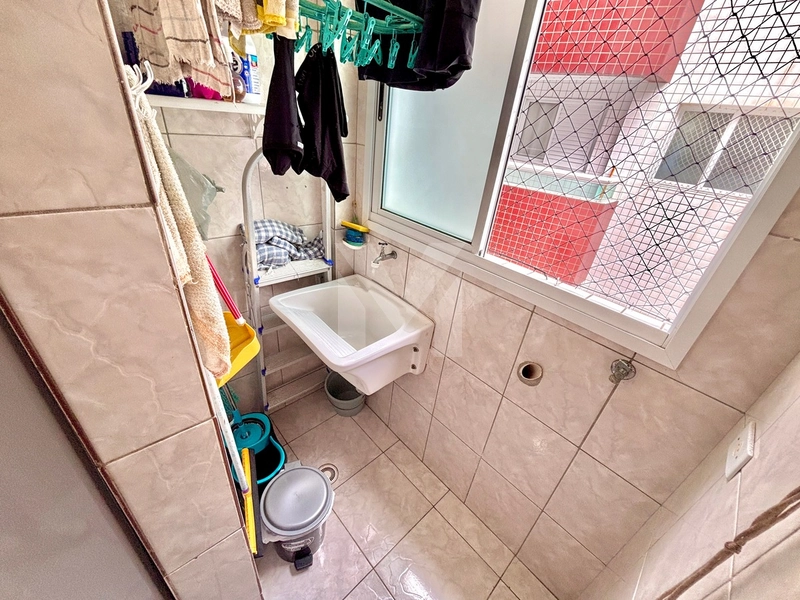 Apartamento 1 Dorm. com vista livre(Mar) na Ocian- Praia Grande SP: 14ª foto da galeria de imagens do imóvel