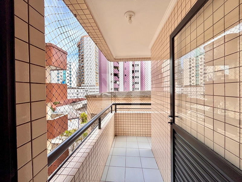 Apartamento 1 Dorm. com sacada mobiliado na Guilhermina