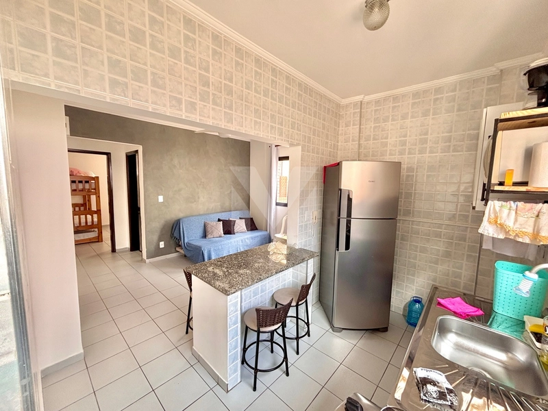 Apartamento 1 Dorm. com sacada mobiliado na Guilhermina: 6ª foto da galeria de imagens do imóvel