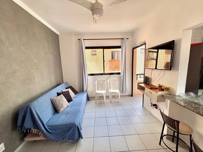 Apartamento 1 Dorm. com sacada mobiliado na Guilhermina: 4ª foto da galeria de imagens do imóvel