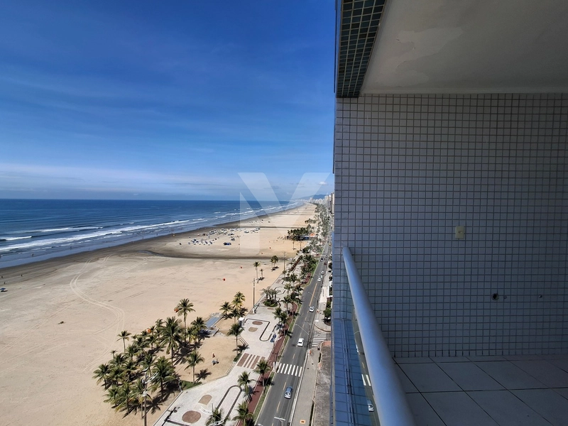 Apartamento frente total para o mar com 3 quartos na Guilhermina: 5ª foto da galeria de imagens do imóvel