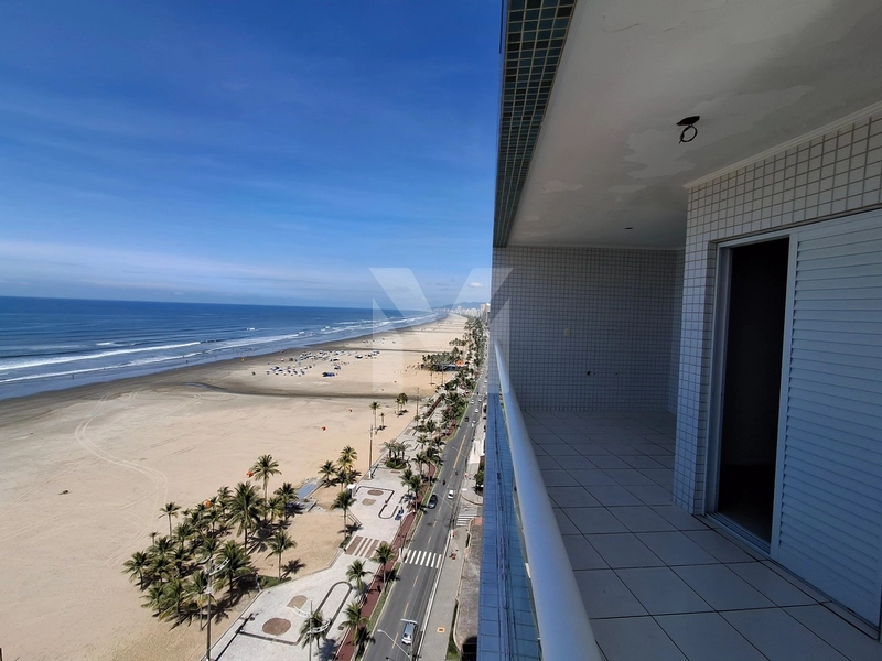 Apartamento frente total para o mar com 3 quartos na Guilhermina: 7ª foto da galeria de imagens do imóvel