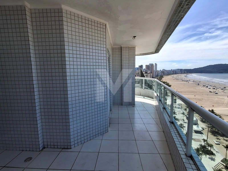 Apartamento frente total para o mar com 3 quartos na Guilhermina: 3ª foto da galeria de imagens do imóvel