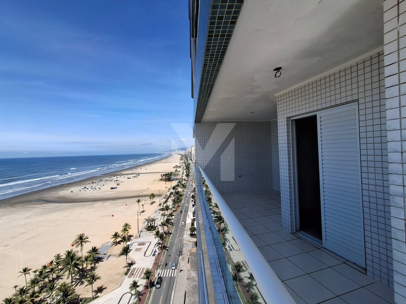 Apartamento frente total para o mar com 3 quartos na Guilhermina: 8ª foto da galeria de imagens do imóvel