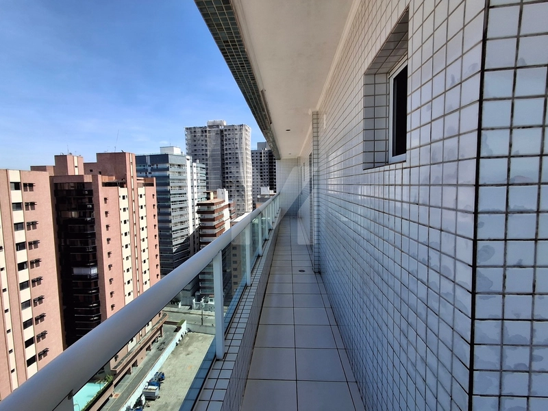 Apartamento frente total para o mar com 3 quartos na Guilhermina: 5ª foto da galeria de imagens do imóvel