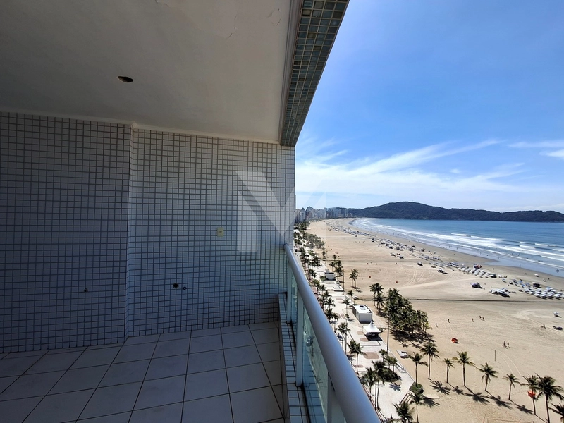 Apartamento frente total para o mar com 3 quartos na Guilhermina: 10ª foto da galeria de imagens do imóvel
