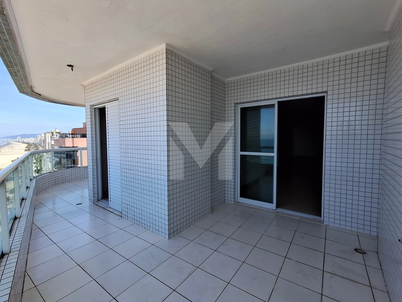 Apartamento frente total para o mar com 3 quartos na Guilhermina: 3ª foto da galeria de imagens do imóvel