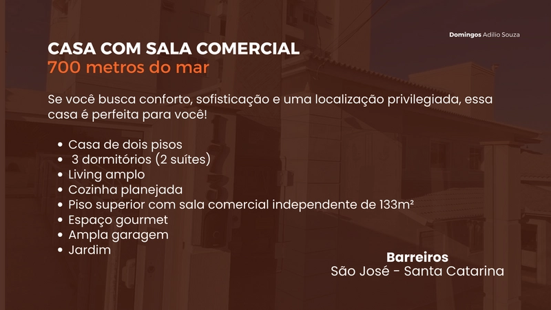 Casa de Alto Padrão Próxima ao Mar!: 2ª foto da galeria de imagens do imóvel