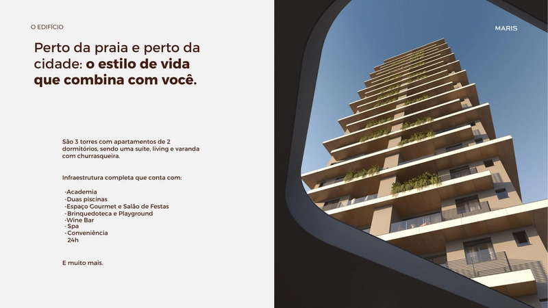 Viva o melhor do litoral no Residencial Maris: 9ª foto da galeria de imagens do imóvel