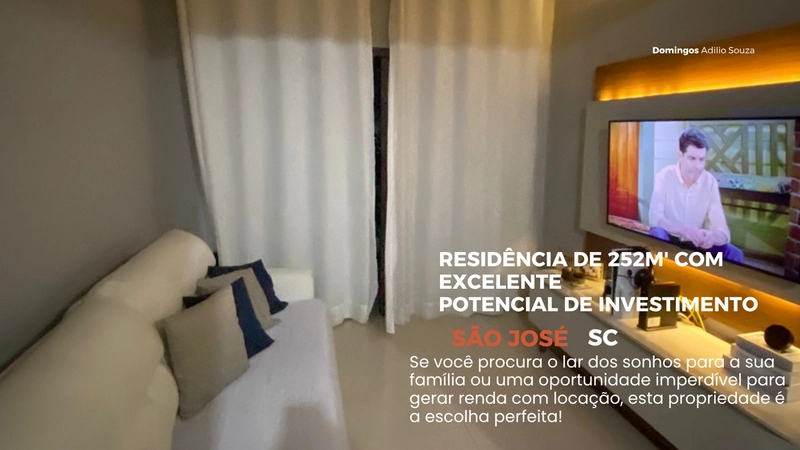 Residência de 252m2 com excelente potencial de investimento: 1ª foto da galeria de imagens do imóvel