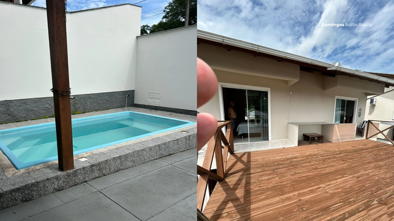2 CASAS CONJUGADAS Porto das Águas – Palhoça/SC: 5ª foto da galeria de imagens do imóvel