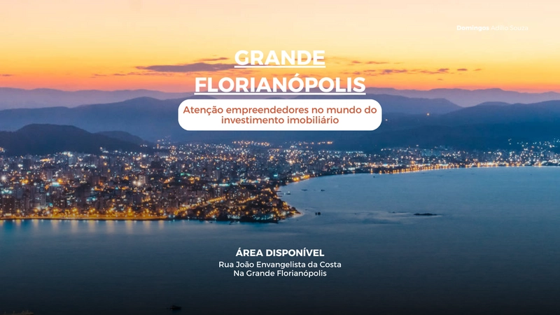 TERRENO NA GRANDE FLORIANÓPOLIS
