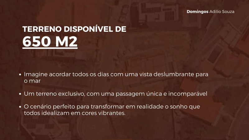 Terreno Exclusivo com Vista para o Mar!: 2ª foto da galeria de imagens do imóvel