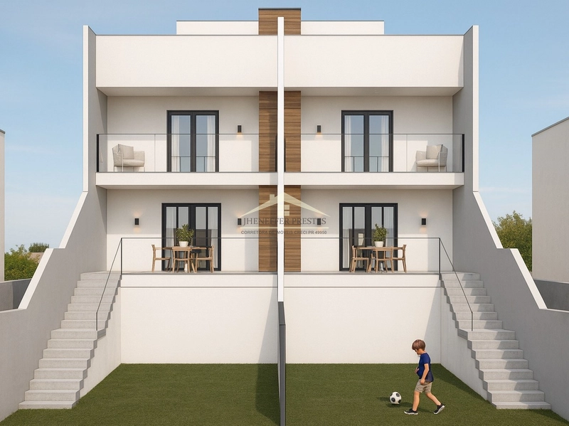 MODELO DE SOBRADO 3D, A VENDA  EM CAMPINA GRANDE DO SUL: 1ª foto da galeria de imagens do imóvel