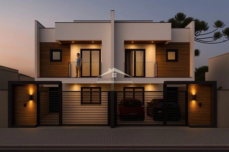 MODELO DE SOBRADO 3D, A VENDA  EM CAMPINA GRANDE DO SUL: 2ª foto da galeria de imagens do imóvel