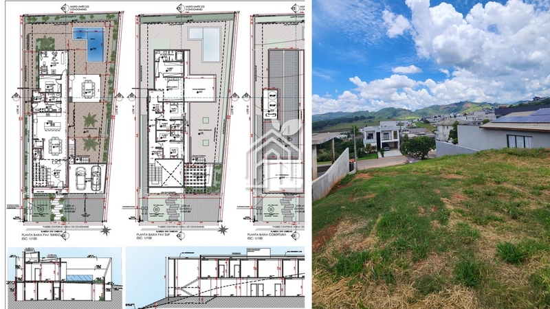 Terreno À Venda - Vale das Águas com 570m² (Projeto Aprovado de 343m²): 1ª foto da galeria de imagens do imóvel