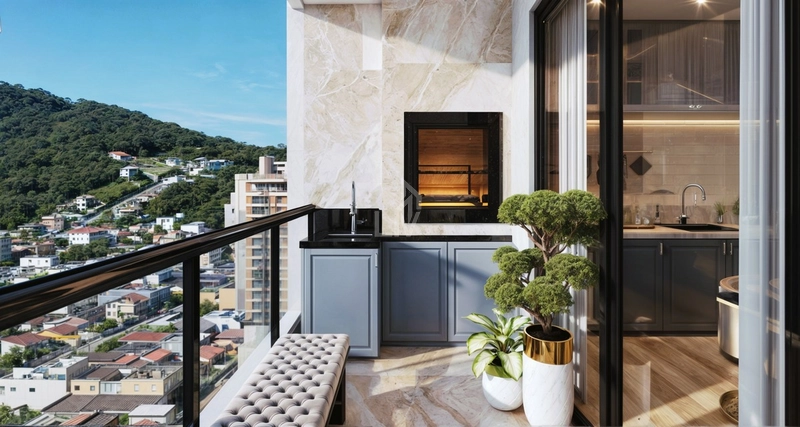 Apartamento 1 suíte e 1 quarto a venda - Morretes - Itapema/SC: 17ª foto da galeria de imagens do imóvel