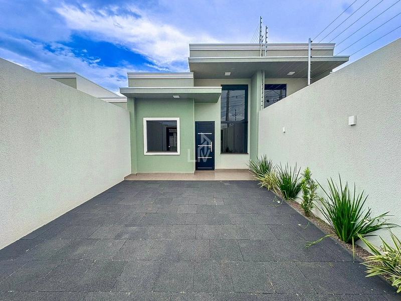 Casa com suíte e 2 quartos a venda - Ecopark - Cascavel/PR