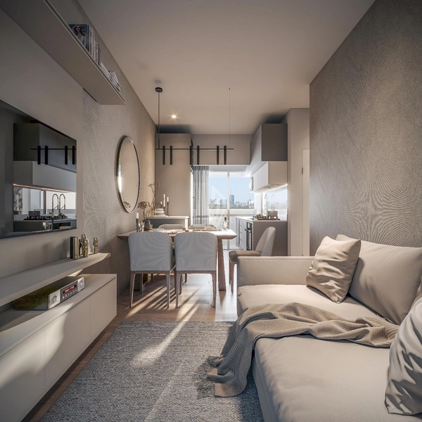 Apartamento 1 suíte e 1 quarto a venda - São Cristóvão - Cascavel/PR: 6ª foto da galeria de imagens do imóvel