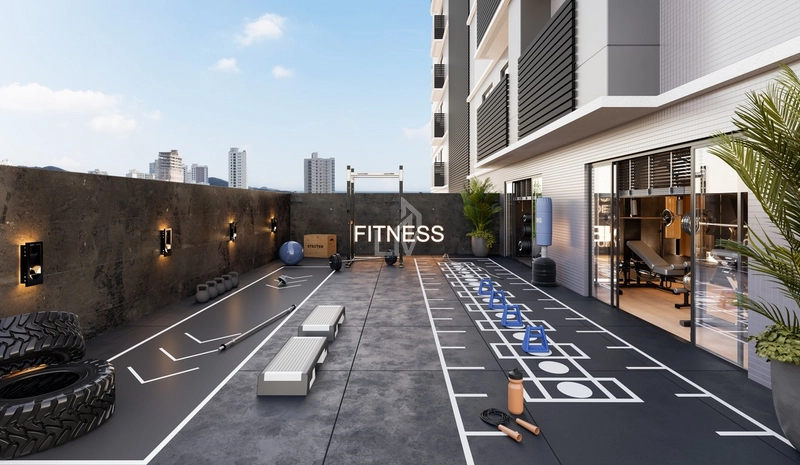 Apartamento 1 suíte e 1 quarto a venda - Vila Nova - Porto Belo/SC: 12ª foto da galeria de imagens do imóvel