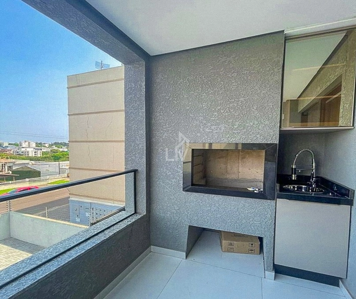 Apartamento com 1 suíte e 1 quarto a venda - Cancelli - Cascavel/PR: 5ª foto da galeria de imagens do imóvel