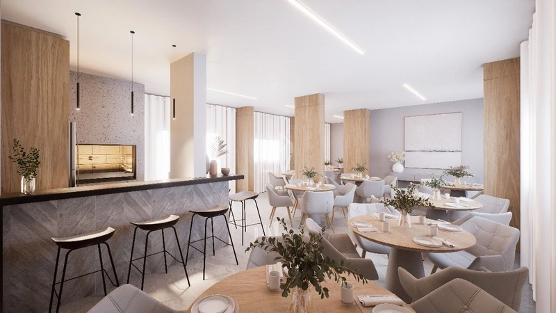 Apartamento com 1 suíte e 1 quarto a venda - Fag - Cascavel/PR: 3ª foto da galeria de imagens do imóvel