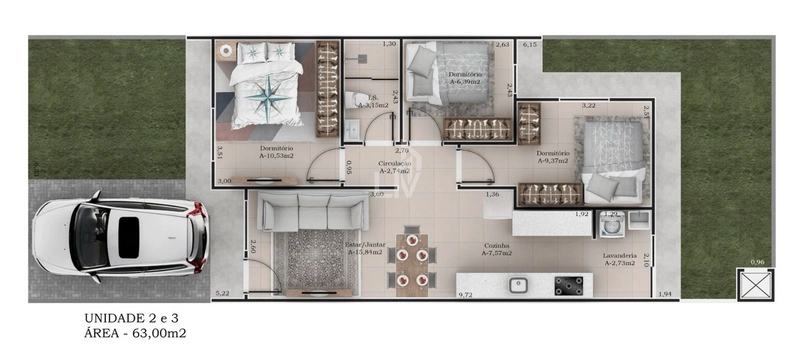 Casa com 3 quartos a venda - Periolo - Cascavel/PR: 6ª foto da galeria de imagens do imóvel