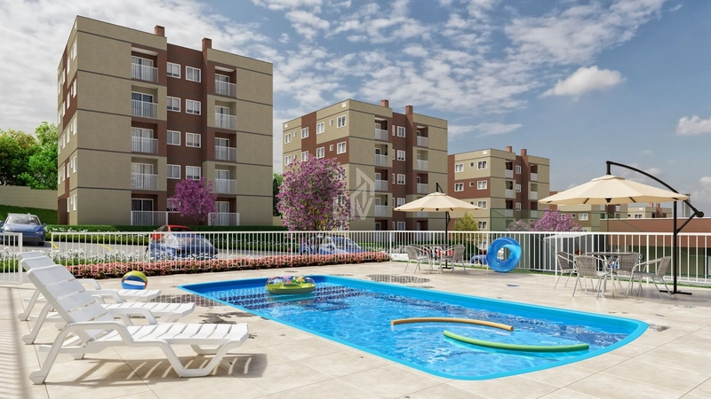 Apartamento com 2 quartos a venda - Floresta - Cascavel/PR