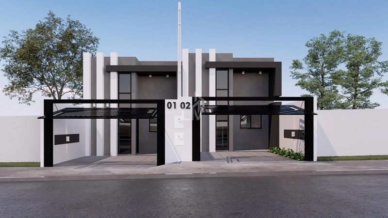 Casa com suite e 2 quartos  a venda - Florais do Paraná - Cascavel/PR: 4ª foto da galeria de imagens do imóvel