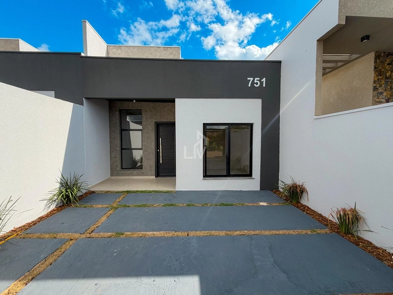 Casa com 1 suíte e 1 quarto a venda - Veredas - Cascavel/PR