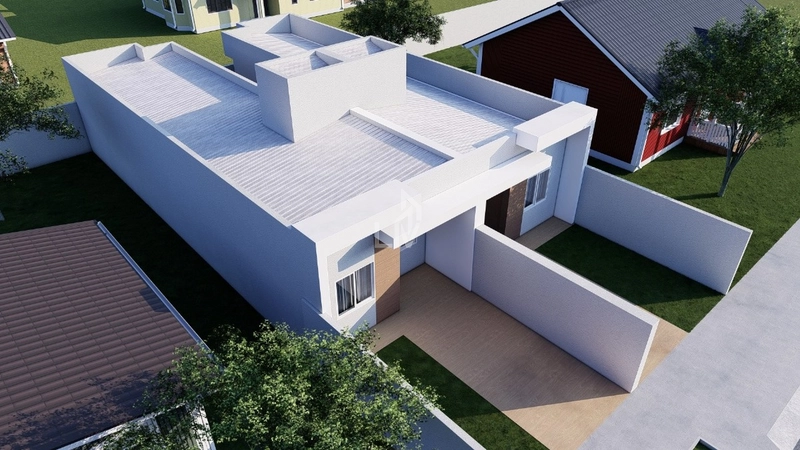 Casa com suíte e 2 quartos a venda - Siena - Cascavel/PR: 4ª foto da galeria de imagens do imóvel