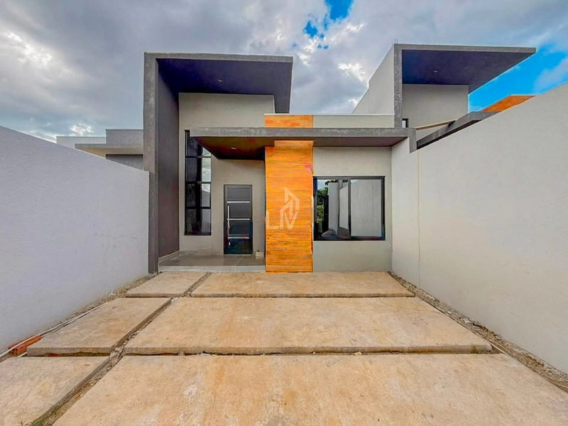 Casa com 1 suíte e 1 quarto a venda - Veredas - Cascavel/PR
