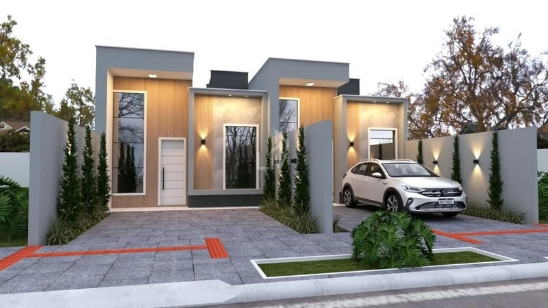 Casa com 1 suíte e 1 quarto a venda - Siena - Cascavel/PR