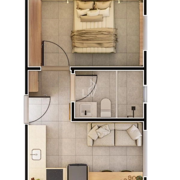 Casa com 1 quarto a venda - Santo Onofre - Cascavel/PR: 7ª foto da galeria de imagens do imóvel