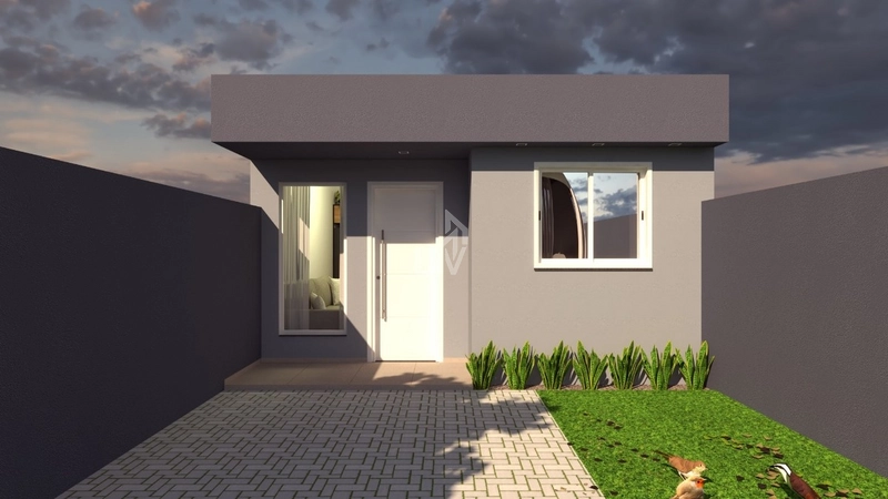 Casa com 2 quartos a venda - Ecopark - Cascavel/PR: 2ª foto da galeria de imagens do imóvel