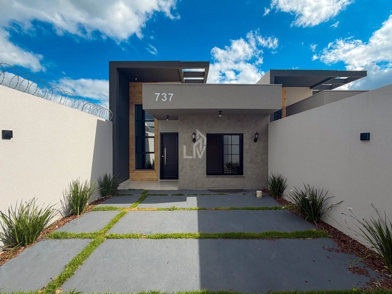 Casa suite e 2 quartos a venda - Veredas - Cascavel/PR: 1ª foto da galeria de imagens do imóvel