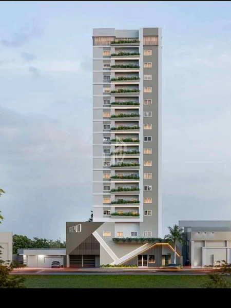 Apartamento 1 suíte e 2 quartos a venda - Centro - Cascavel