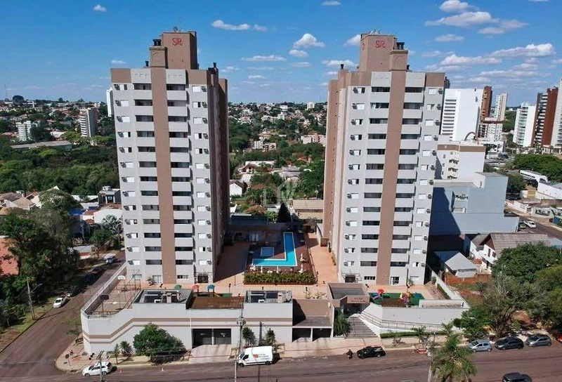 Apartamento 1 suíte e 2 quartos a venda - Centro - Cascavel: 1ª foto da galeria de imagens do imóvel