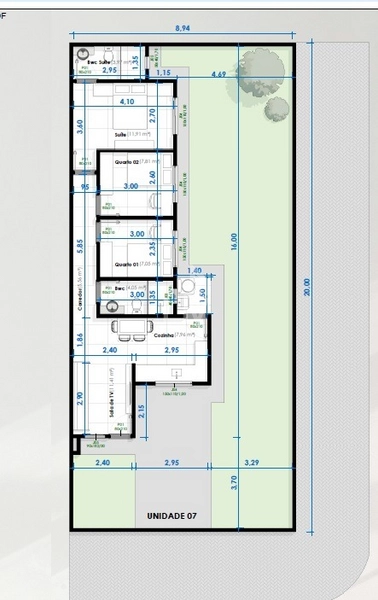 Casa com suíte e 2 quartos a venda - Barcelona - Cascavel/PR: 4ª foto da galeria de imagens do imóvel