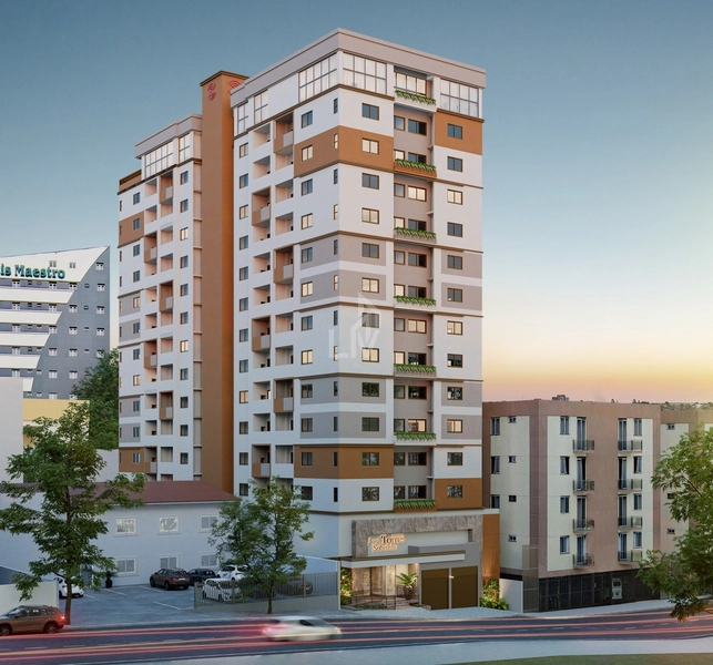 Apartamento com 1 suíte e 2 quartos a venda - Centro - Cascavel