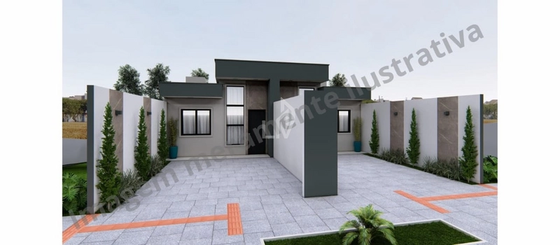 Casa com suíte e 2 quartos a venda - Florais do Parana - Cascavel/PR: 3ª foto da galeria de imagens do imóvel