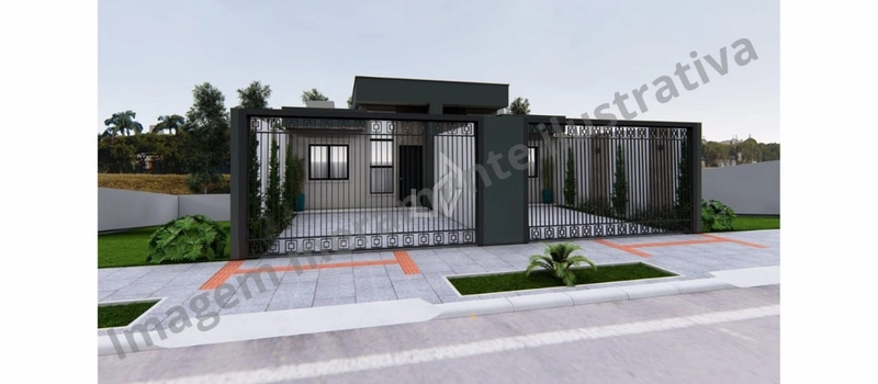 Casa com suíte e 2 quartos a venda - Florais do Parana - Cascavel/PR: 2ª foto da galeria de imagens do imóvel