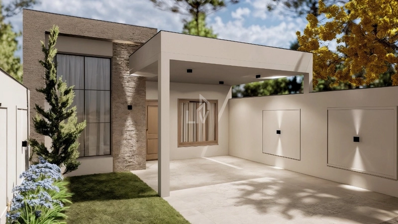 Casa com suíte e 2 quartos  a venda - Recanto dos Passaros - Cascavel: 3ª foto da galeria de imagens do imóvel